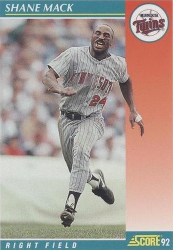 1992 Score - Shane Mack #284