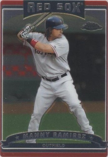 2006 Topps Chrome - Manny Ramirez #23