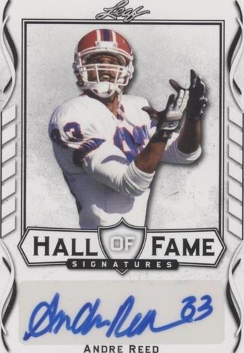 2021 Leaf Signature Andre Reed #HOF-AR1