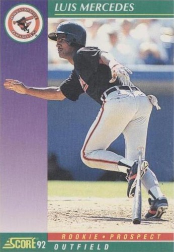 1992 Score - Luis Mercedes #826