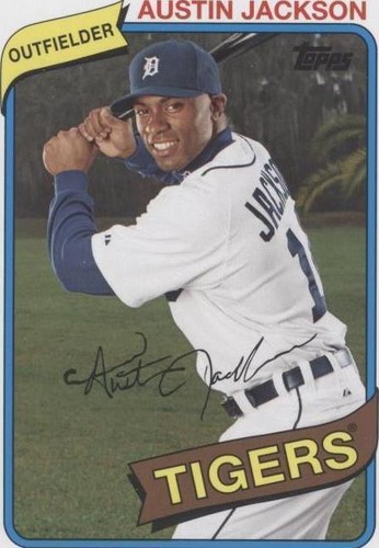 2014 Topps Archives - Austin Jackson #63