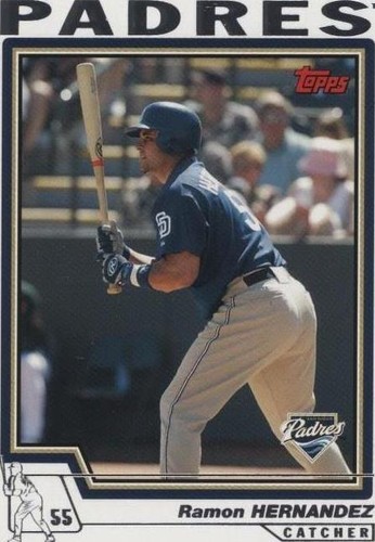 2004 Topps Traded and Rookies - Ramon Hernandez #T52
