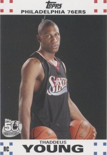 2007-08 Topps - Thaddeus Young #12