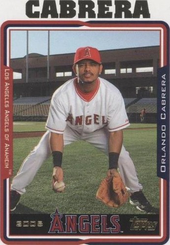 2005 Topps - Orlando Cabrera #466