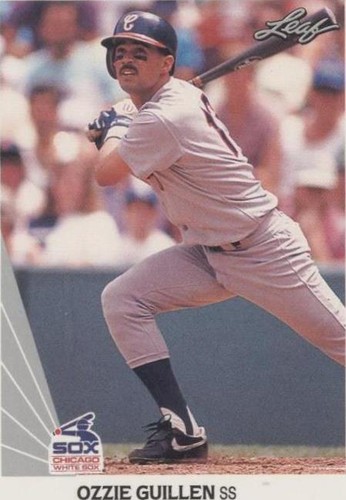 1990 Leaf - Ozzie Guillen #128