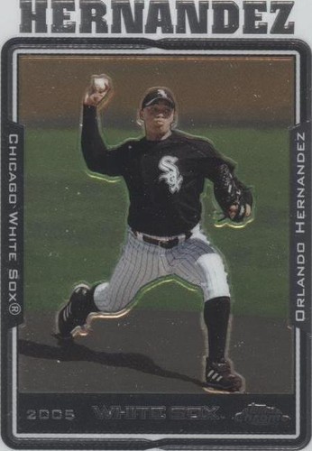 2005 Topps Chrome Update & Highlights - Orlando Hernandez #UH21