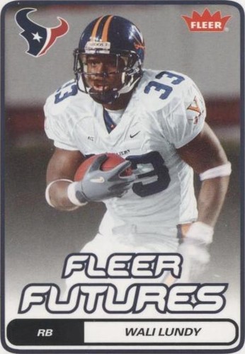 2006 Fleer Wali Lundy #198