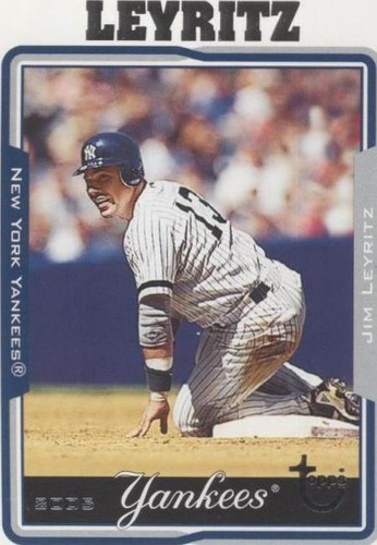 2005 Topps Retired Signature Edition - Jim Leyritz #99