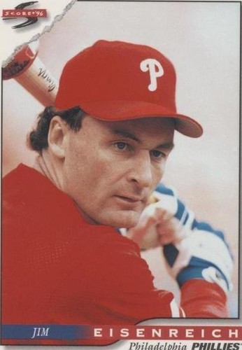 1996 Score - Jim Eisenreich #125