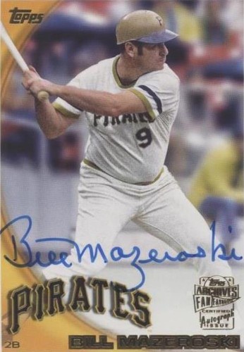 2022 Topps Archives - Bill Mazeroski #10FF-BM