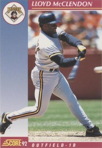 1992 Score - Lloyd McClendon #566