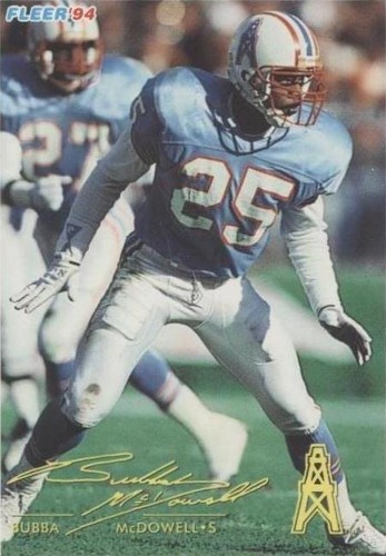 1994 Fleer Shell FACT (Football & Academics: A Championship Team) Bubba McDowell #42