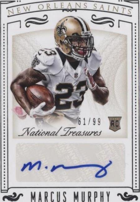 2015 Panini National Treasures Marcus Murphy #142