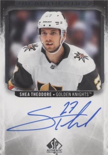 2020-21 SP Authentic - Shea Theodore #UDA-ST