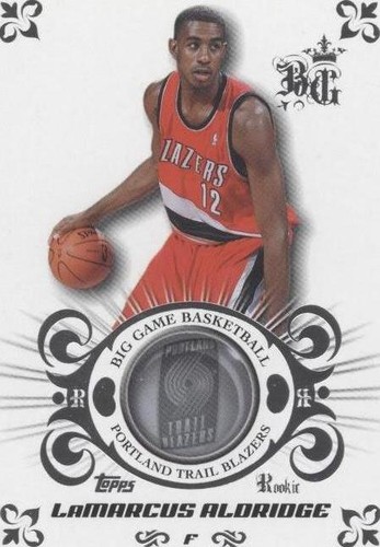 2006-07 Topps Big Game - LaMarcus Aldridge #80