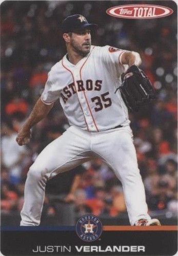 2019 Topps Total - Justin Verlander #801