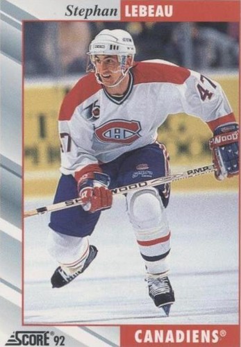 1992-93 Score - Stephan Lebeau #246