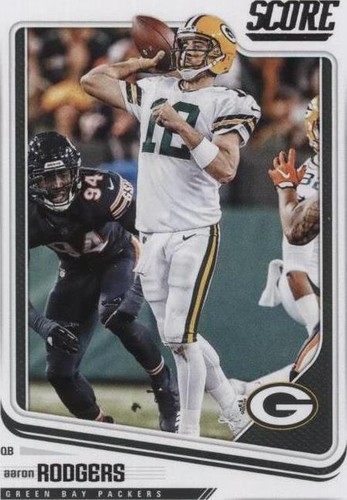 2018 Score Aaron Rodgers #114