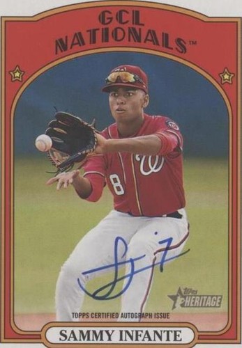 2021 Topps Heritage Minor League Edition - Sammy Infante #ROA-SI