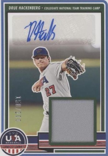 2023 Panini USA Baseball Stars & Stripes - Drue Hackenberg #SM-DH