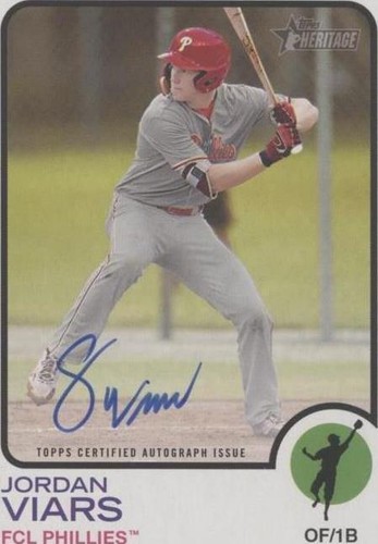 2022 Topps Heritage Minor League Edition - Jordan Viars #ROA-JVR
