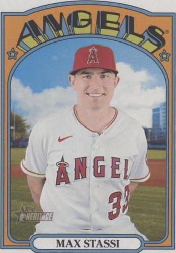 2021 Topps Heritage High Number - Max Stassi #574