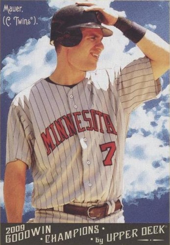 2009 Upper Deck Goodwin Champions - Joe Mauer #76