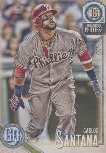 2018 Topps Gypsy Queen - Carlos Santana #136