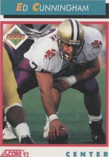 1992 Score Ed Cunningham #485