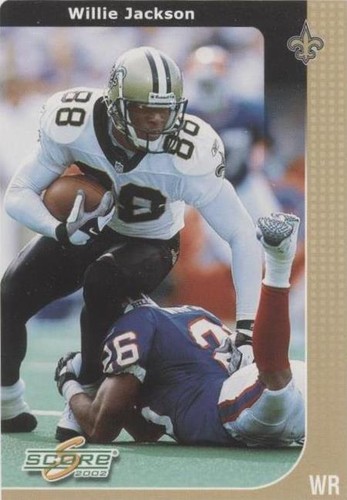 2002 Score Willie Jackson #139