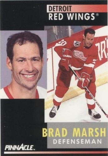 1991-92 Pinnacle - Brad Marsh #361