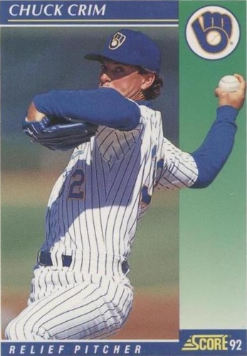 1992 Score - Chuck Crim #22