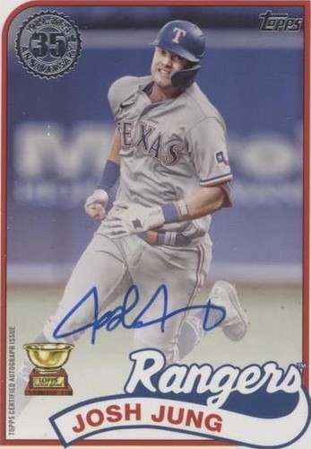 jungページ1 Jace Jung 2025 Topps #90A-JJU 1990 Topps Baseball Autographs
