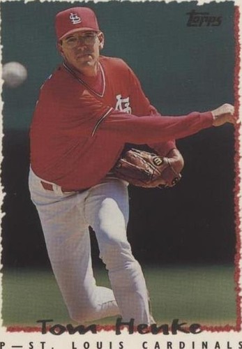 1995 Topps Traded & Rookies - Tom Henke #98T