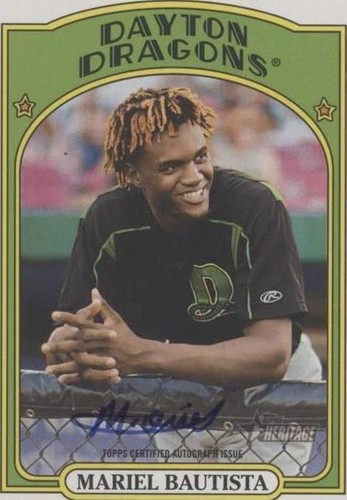 2021 Topps Heritage Minor League Edition - Mariel Bautista #ROA-MB