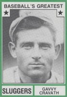 1982 TCMA Baseball's Greatest - Gavvy Cravath #1982-31
