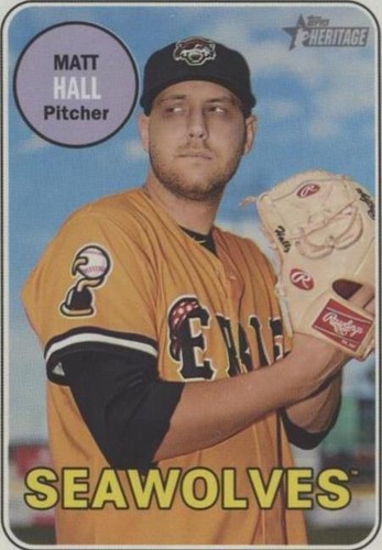 2018 Topps Heritage Minor League Edition - Matt Hall #43