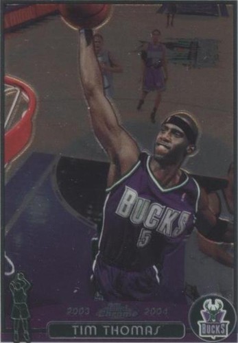 2003-04 Topps Chrome - Tim Thomas #80