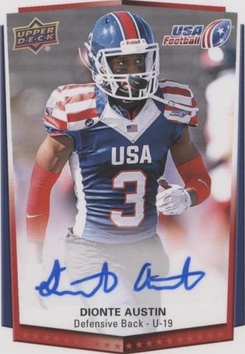 2015 Upper Deck USA Football Dionte Austin #31