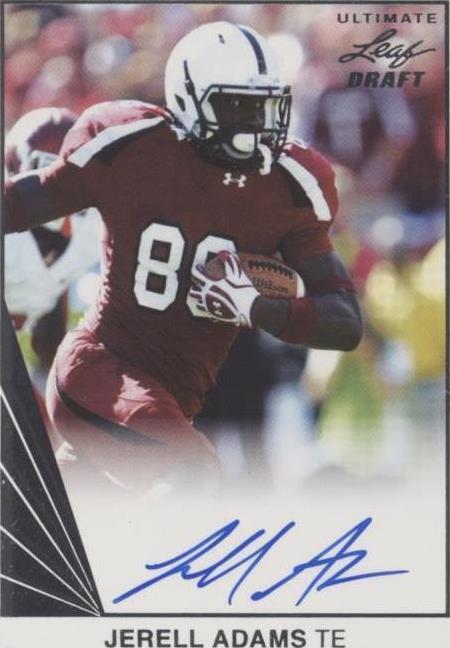 2016 Leaf Ultimate Draft Jerell Adams #BA-JA1
