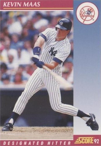 1992 Score - Kevin Maas #613