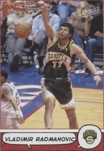 2004-05 Topps Bazooka - Vladimir Radmanovic #157