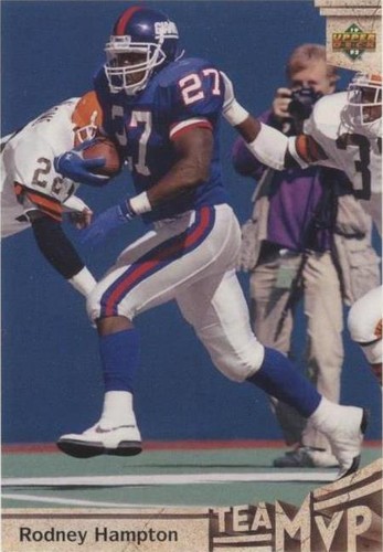 1992 Upper Deck Rodney Hampton #366