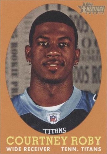 2005 Topps Heritage Courtney Roby #68