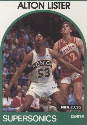 1989-90 NBA Hoops - Alton Lister #293
