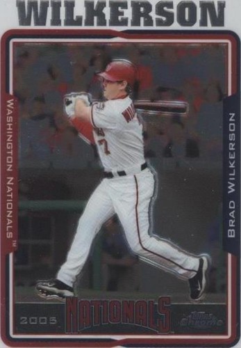 2005 Topps Chrome Update & Highlights - Brad Wilkerson #UH13