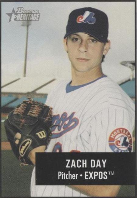 2003 Bowman Heritage - Zach Day #82