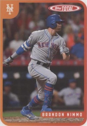 2020 Topps Total - Brandon Nimmo #96