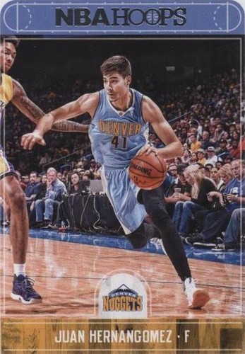 2017-18 Panini NBA Hoops - Juan Hernangomez #148