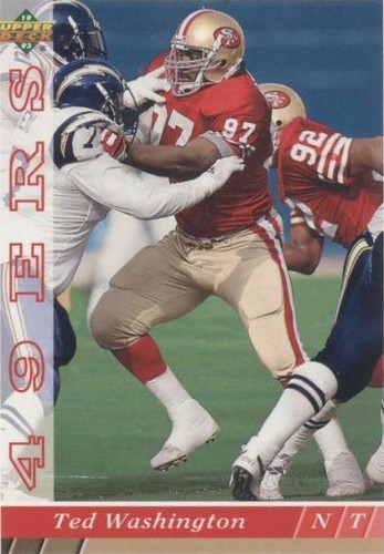 1993 Upper Deck Ted Washington #128